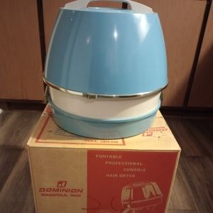 Vintage Dominion Mid Century Modern model 1850 portable dryer new open box